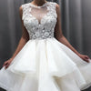 SS132 Lovely Sleeveless Bridal Dresses