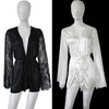 BR08  Lace and Satin Bridal Robes ( 2 Colors )