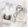DIY541 : 10sets/lot Wedding favors Heart Shaped measuring spoon