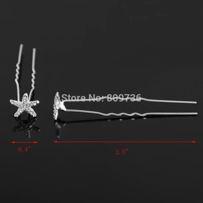 BJ359 : 20/40PCS Wedding Hair Pins ( 5 styles )