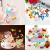 DIY195  Mixed Butterfly Cake Decoration