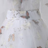 CG181 Real Pictures Butterfly Print A-line Bridal Dress