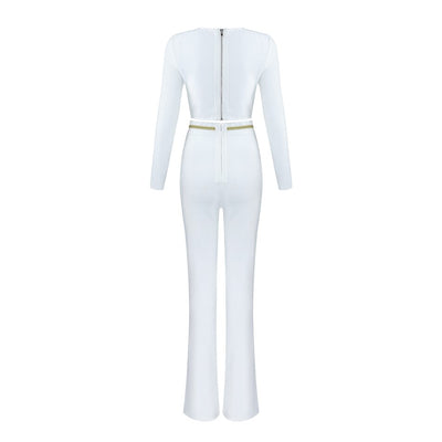 TP62 : 2PCS Club outfit set Long sleeve Tops+ Trousers