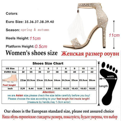 BS118 Fur Rhinestone Bridal Shoes