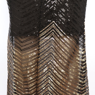 MX314 Plus size sequined Maxi dresses ( 3 Colors )