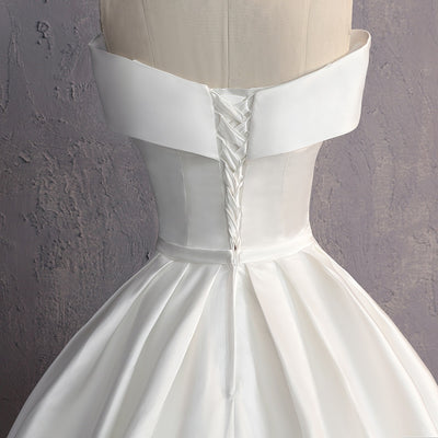 CW551 Real pictures Minimal Bridal dresses
