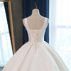 CW548 Real pictures Simple satin wedding dress