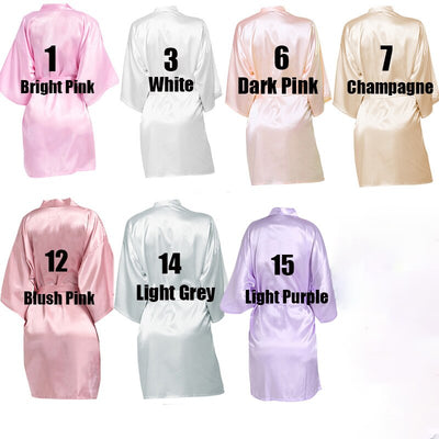BR23 Personalized Bridal Robe for Hen night Party