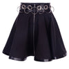 CK78 Ring High Waist Gothic Punk Skirt