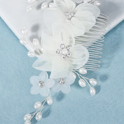 BJ531 : 3pcs/sets Flower Bridal Hair Accessories