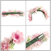 BJ443 Flower Bridal Hair Comb ( 17  Colors )