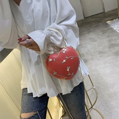CB296 : 8 styles Heart Shape Shoulder Bags