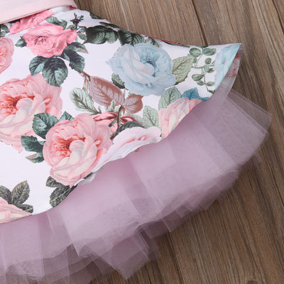 FG422 floral tutu dresses