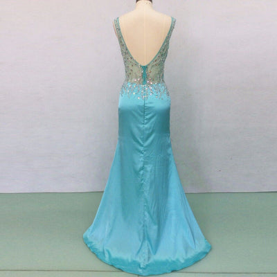 LG93 Sexy see Through Evening Gowns ( Custom Colors )