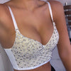 TJ105 Handmade Pearls beaded Crop Tops ( 6 Styles)