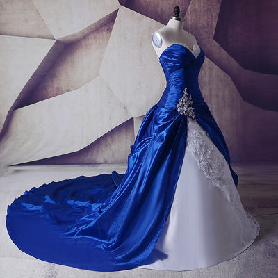 CG245 Vintage Colored Wedding dresses