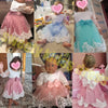 FG364 Birthday Dress For Baby Girls ( 6 Colors)