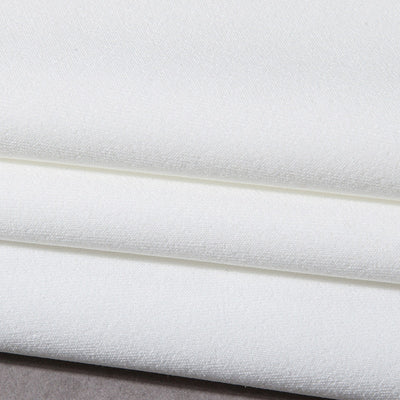 SS128 : 3/4 mesh lantern sleeves Short Bridal Dress