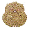 CB19 Owl Shaped  bags Crystal Clutch Bags (8 Colors)