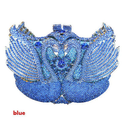 CB20 Swan Shaped Prom Clutch Bags (24 Colors )