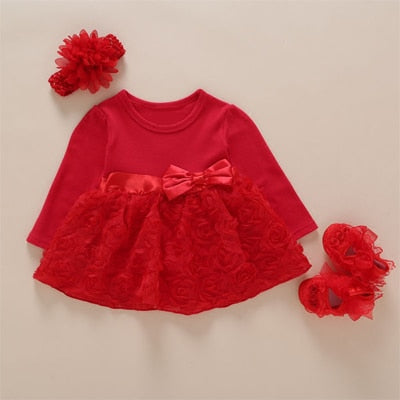 FG34 Set Infant Princess Gowns (5 Colors)