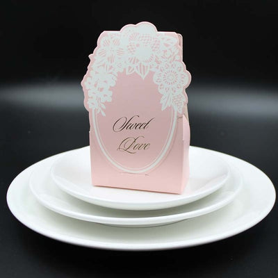 DIY107 : 25pcs/lot Sweet Love Flower  Macaron Gift Boxes (3 Colors)