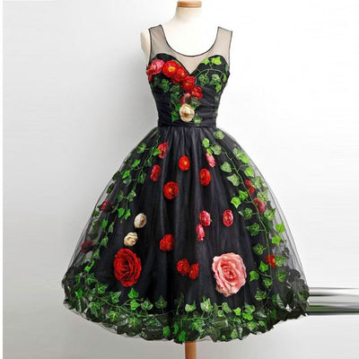 LG26 Special design flower ball gown Homecoming Dresses (3 Colors)