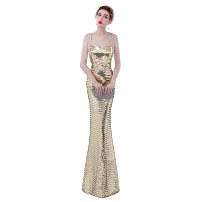 PP143 Bling sexy mermaid Evening Gowns(3 Colors)