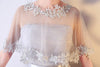 WJ11 Elegant Tulle lace Bridal Wrap