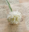 DIY156 Artificial Carnation Silk Flower (7 Colors)