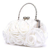 CB56 Satin Floral Ladies  Clutch Bags (5 Colors)