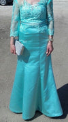BH144 Long sleeve V neck mermaid Bridesmaid Dresses (7 Colors)