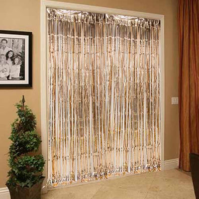 DIY64 Metallic Foil Curtain For DIY Wedding and Event Supplies(12Colors)