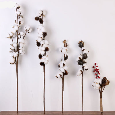 DIY20 Artificial Cotton Flower for DIY Wedding Decor