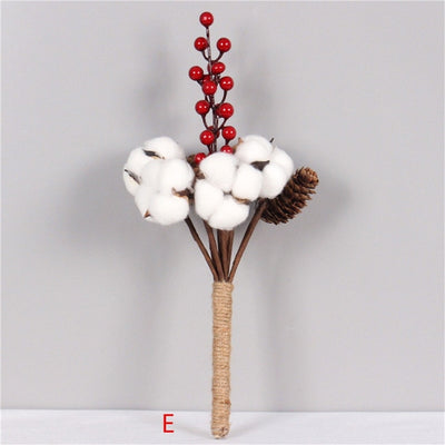 DIY20 Artificial Cotton Flower for DIY Wedding Decor