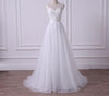 CW33 Plus Size beach Wedding Dress