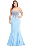 PP43 Plus Size Evening Dresses (9 Colors)
