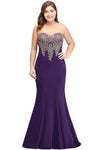 PP43 Plus Size Evening Dresses (9 Colors)