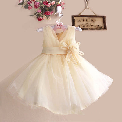 FG38 Cute A-Line Tulle Flower Girls Dress for Wedding Party(5Colors)
