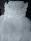 CG07 Cheap Short Train Wedding Dress