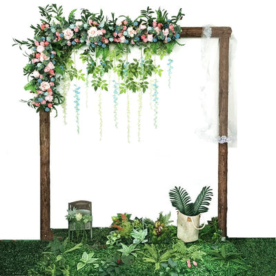 DIY86 Artificial Flower Row For DIY Wedding Decor(9 Styles)