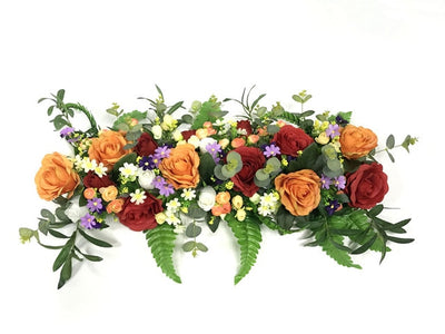 DIY86 Artificial Flower Row For DIY Wedding Decor(9 Styles)