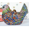 CB88 Bird shape diamond  beaded Bridal Clutch Bags (12 Colors)