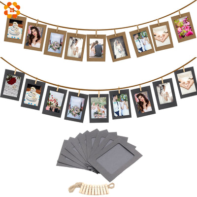 DIY10 Set Photo frame holder for Baby shower & Wedding (10 styles)