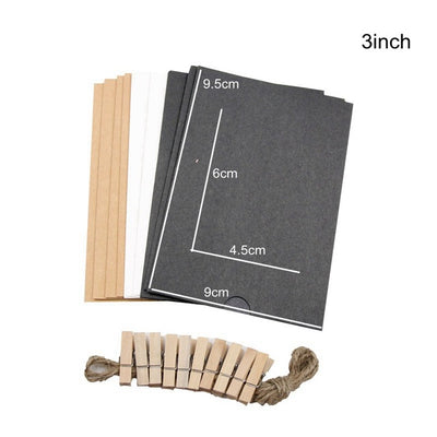 DIY10 Set Photo frame holder for Baby shower & Wedding (10 styles)