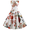 MX44 Summer Plus Size  Floral Print Dresses ( 12 Colors)