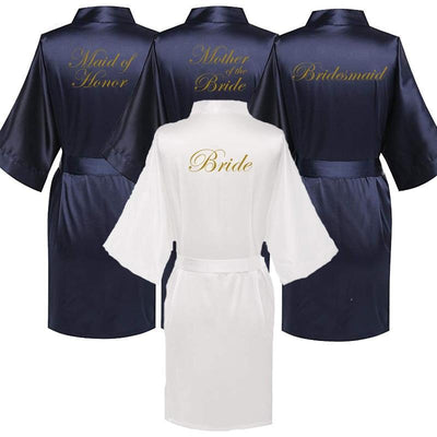 BR03 Team Bride short Robes for Hen Party