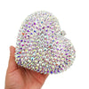 CB60 Heart Shape diamonds Prom Clutch Bags (2 Colors)