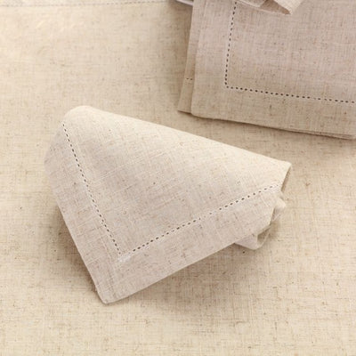 DIY33 : 12pcs/lot Hemstitched Napkins For Party Wedding