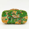 CB14 Bling Animal in Forest crystal Bridal Clutch Bag (4 Colors)